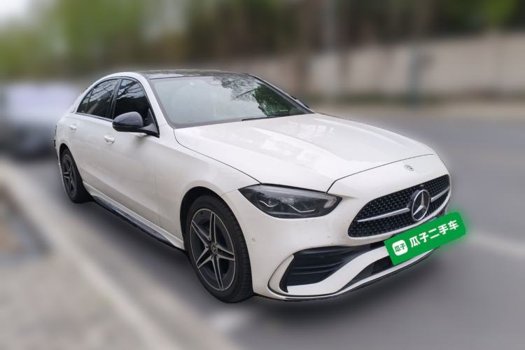 Used Mercedes-Benz C-Class 2023 C 260 L Bright Night Sports Edition Front Right 45 Deg