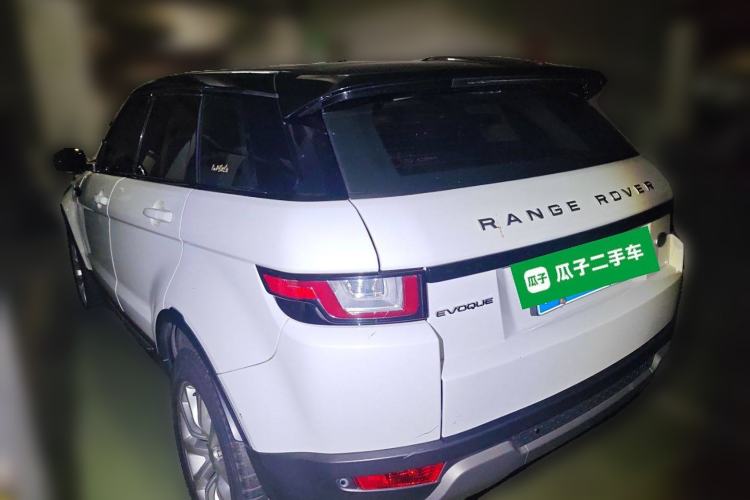 Used Land Rover Range Evoque 2016 2.0T PURE Style Edition Rear Left 45 Deg