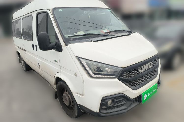 Used JMC Transit 2021 2.8T Space King Taurus Long Wheelbase Mid-Height Rear Single Tire – Step 6-Seater Diesel Euro VI JX493