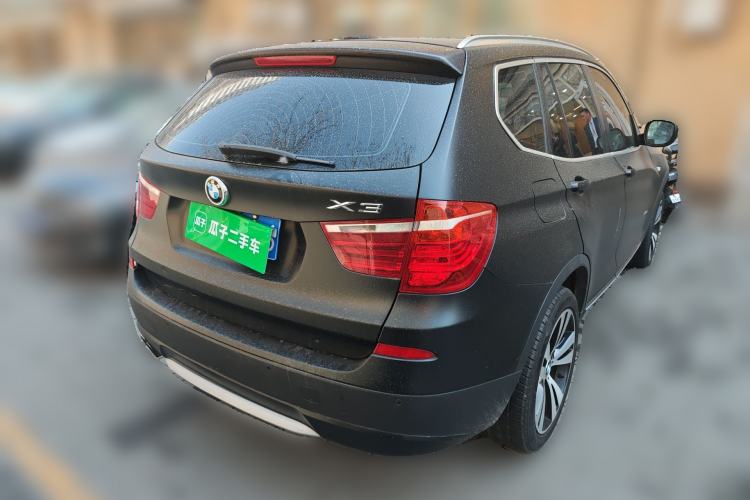 Used BMW X3 2011 xDrive35i Luxury Model Rear Right 45 Deg
