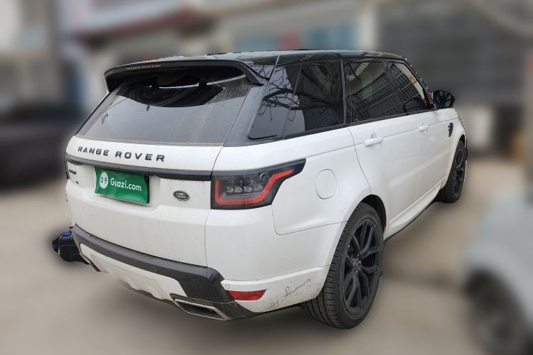 Used Land Rover Range Sport 2021 3.0 L6 YAO Black Edition Rear Right 45 Deg