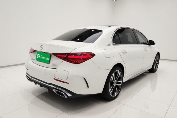 Used Mercedes-Benz C-Class New Energy 2023 C 350 eL Rear Right 45 Deg