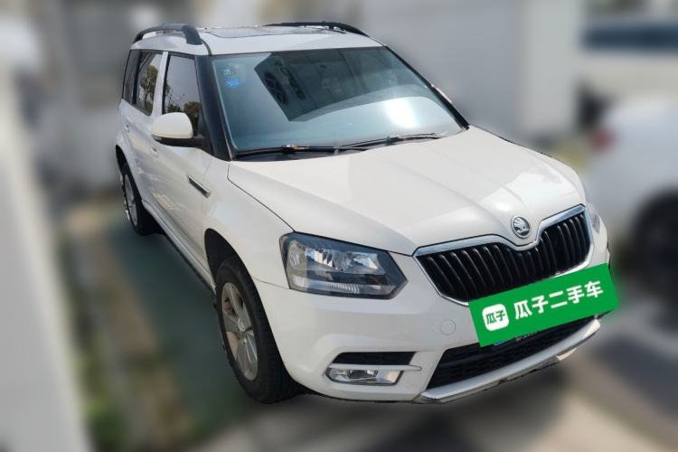 Used Skoda Yeti 2017 TSI280 DSG Advanced Edition Front Right 45 Deg