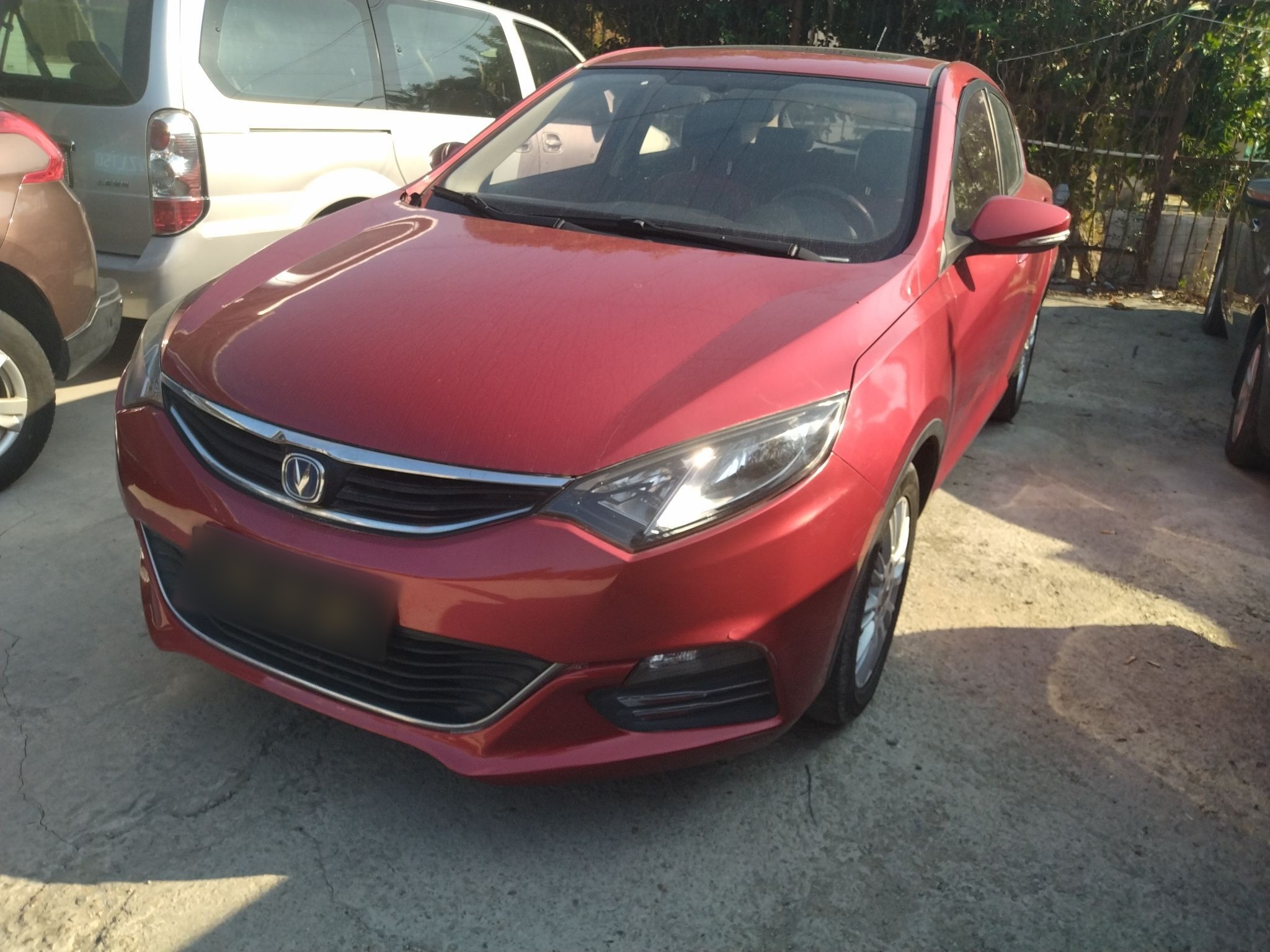 تحت مقدمة السيارة