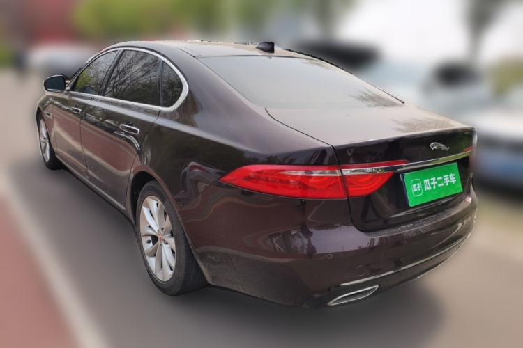 Used Jaguar XFL 2020 XFL 2.0T P250 Two-Wheel-Drive Luxury Edition Rear Left 45 Deg