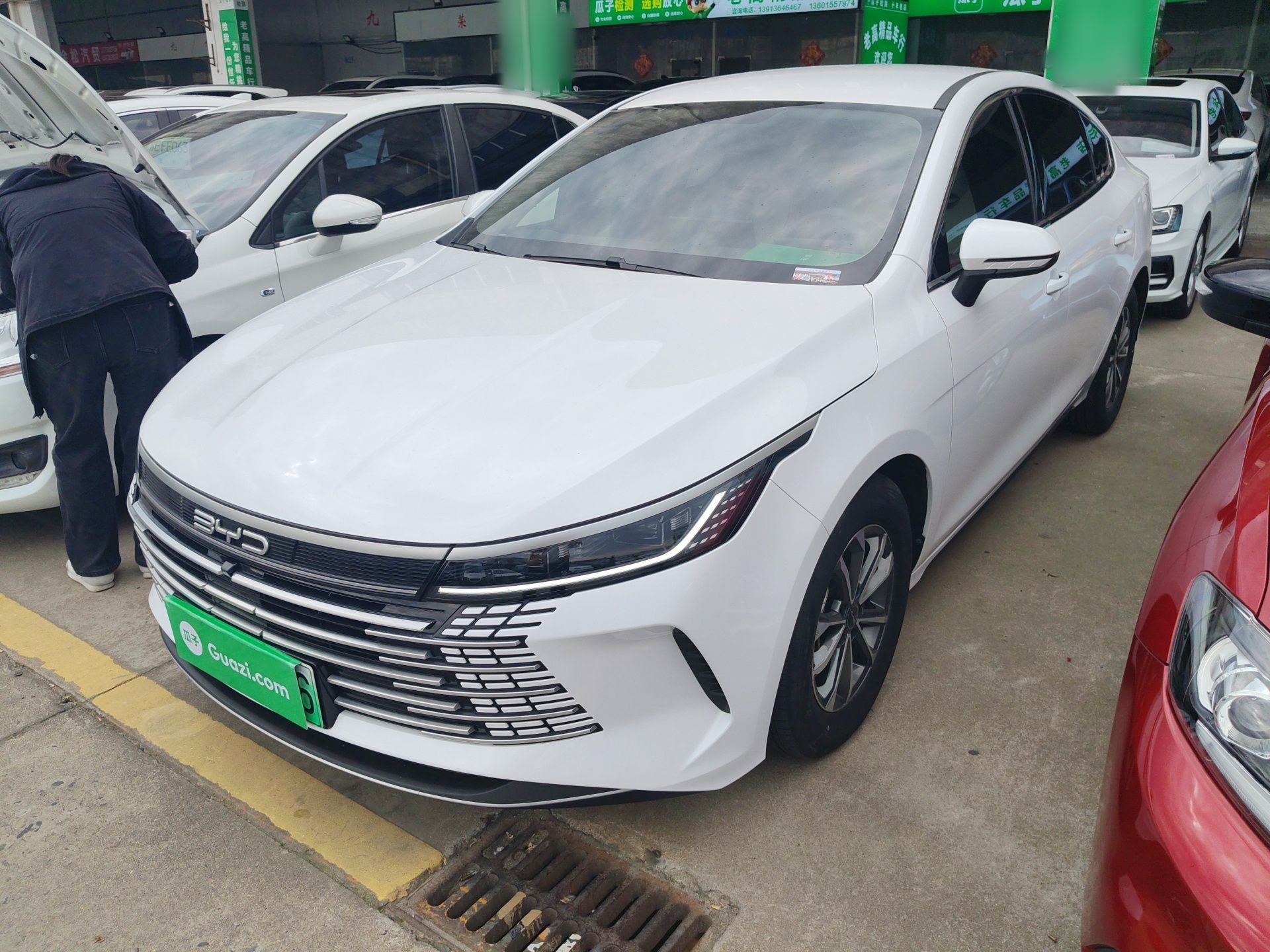 تحت مقدمة السيارة