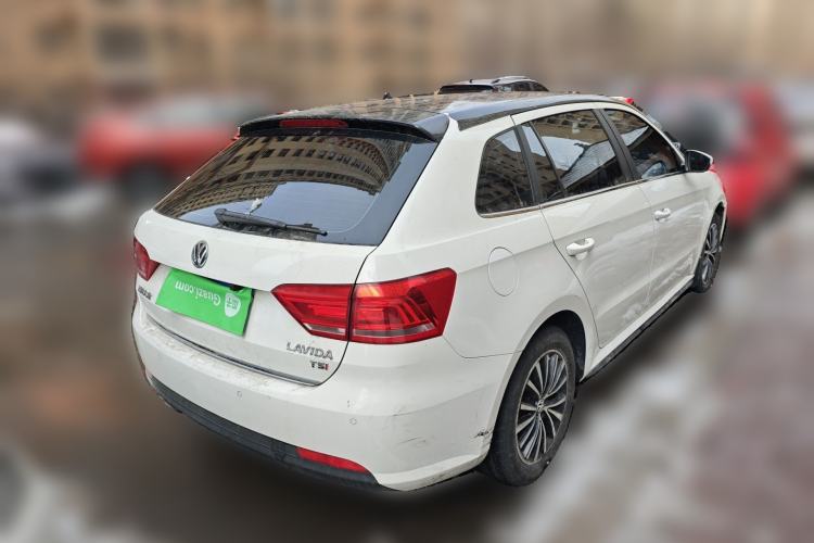 Used Volkswagen Gran Lavida 2014 1.4TSI Automatic Sport Edition Rear Right 45 Deg