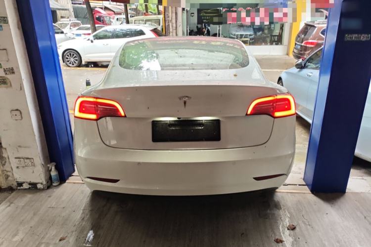 Used Tesla Model 3 2020 Long-Range Rear-Wheel-Drive Version Rear