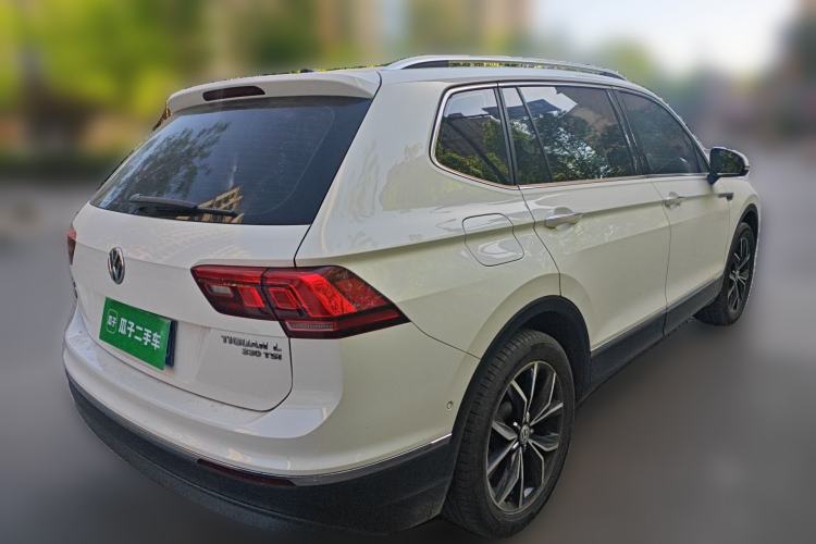 Used Volkswagen Tiguan L 2020 330TSI Automatic Two-Wheel Drive Smart Luxury Edition China VI Standard Rear Right 45 Deg