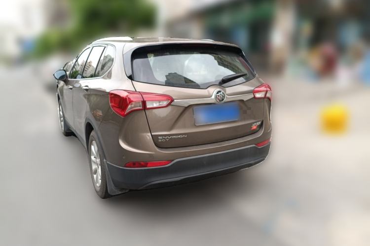 Used Buick Envision 2018 20T Two-Wheel-Drive Elite Model Rear Left 45 Deg
