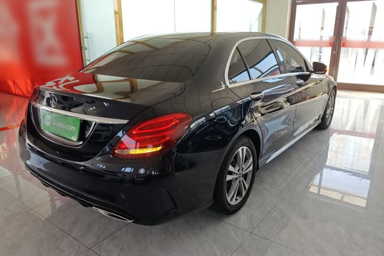 Used Mercedes-Benz C-Class 2018 C 200 L Sport Edition Rear Right 45 Deg