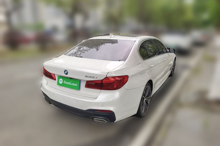 Used BMW 5 Series 2020 530Li Luxury Edition M Sport Package Rear Right 45 Deg