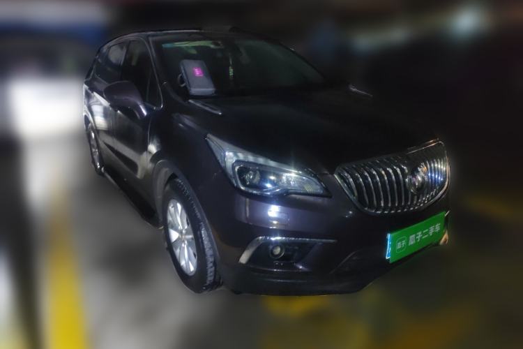 Used Buick Envision 2017 28T Four-Wheel Drive Elite Model Front Right 45 Deg