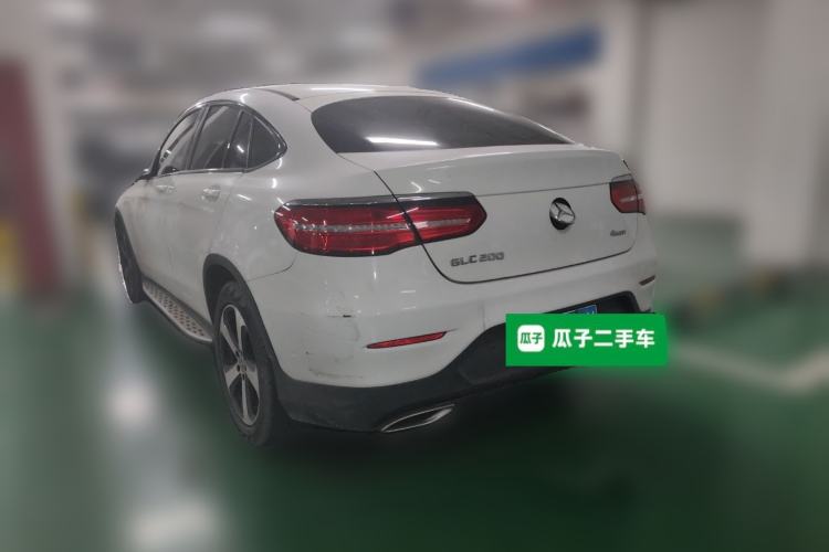 Used Mercedes-Benz GLC Coupe 2019 GLC 200 4MATIC Coupe SUV Rear Left 45 Deg