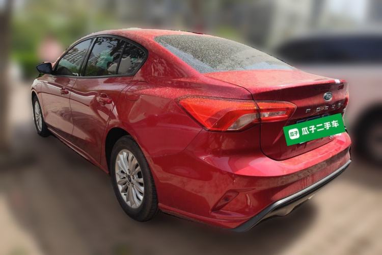 Used Ford Focus 2020 Sedan EcoBoost 180 Automatic Trend Edition Rear Left 45 Deg