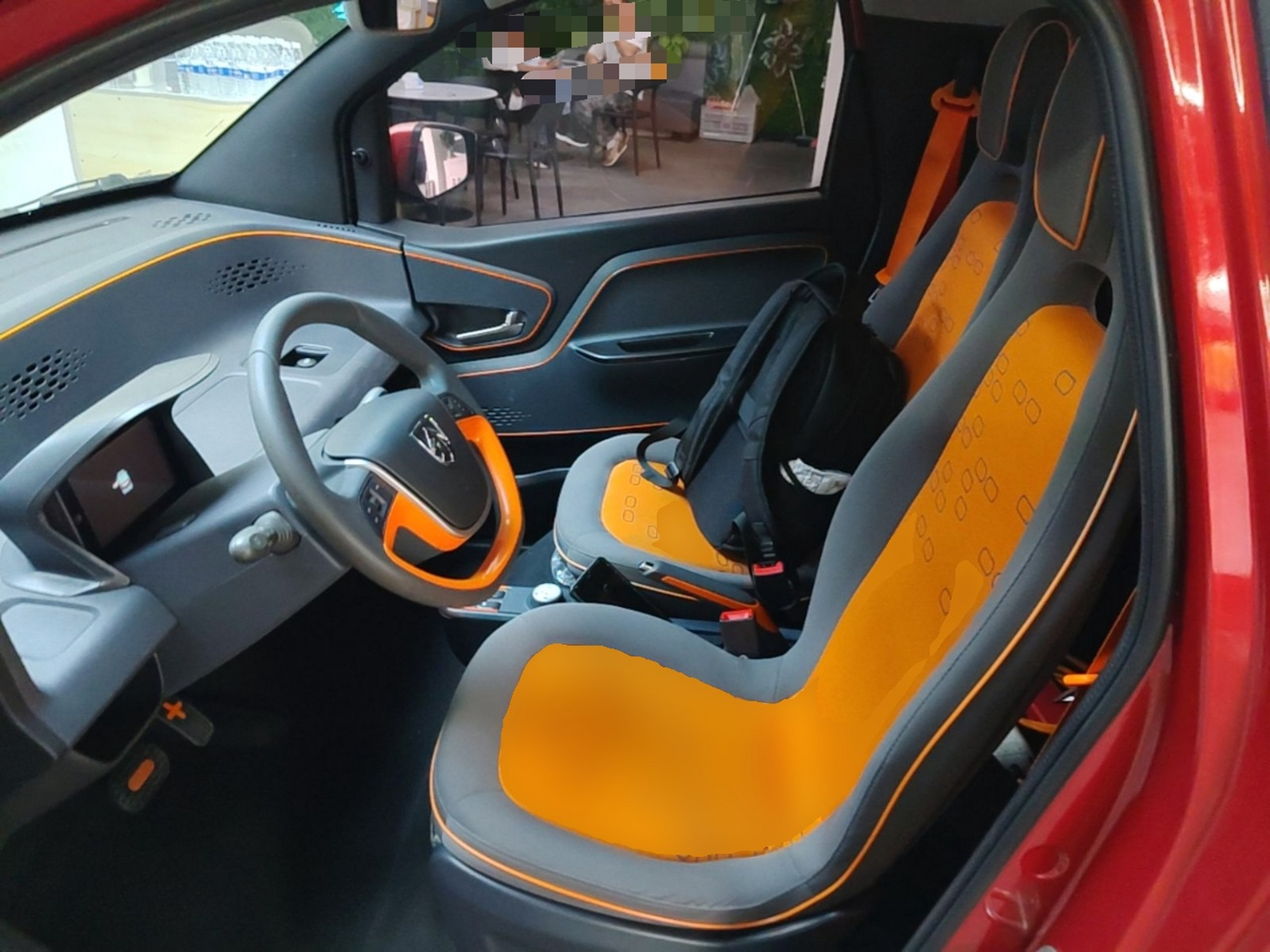 Avant de la voiture