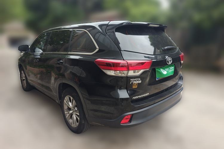 Used Toyota Highlander 2018 2.0T Two-Wheel Drive Elite Edition 5 Seats Emission Standard China V Rear Left 45 Deg