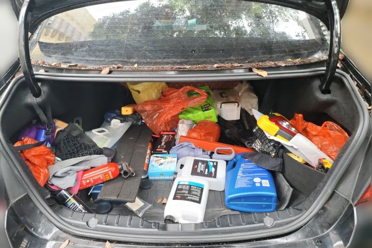 Used BMW 5 Series 2014 520Li Elegant Model Trunk