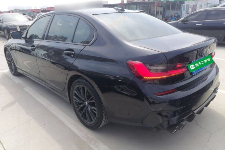 Used BMW 3 Series 2021 325Li M Sport Shadowline Package Rear Left 45 Deg