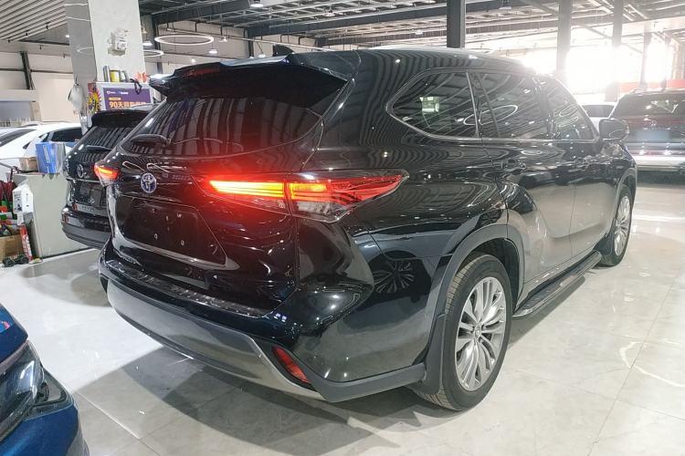 Used Toyota Highlander 2022 Dual-Engine 2.5L Four-Wheel Drive Prestige Version 7 Seats Rear Right 45 Deg