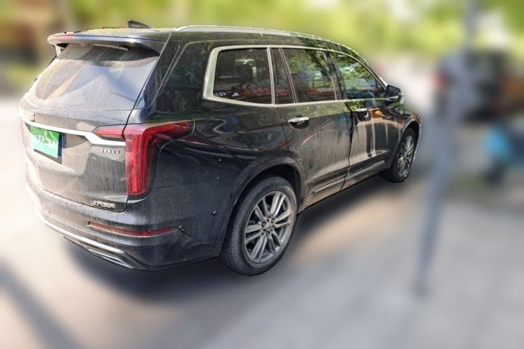 Used Cadillac XT6 2021 2.0T Six-Seater Four-Wheel-Drive Luxury Version Rear Right 45 Deg