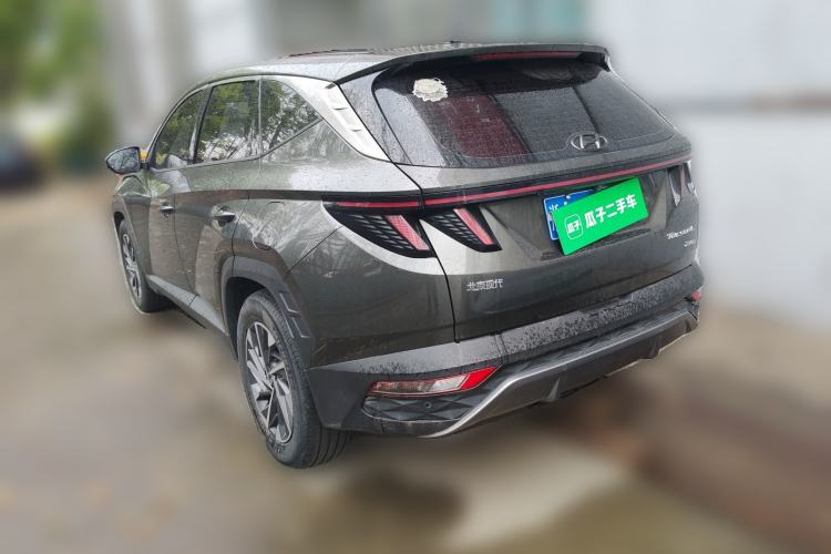 Used Hyundai Tucson 2021 Tucson L 1.5T DCT GLX Elite Edition Rear Left 45 Deg