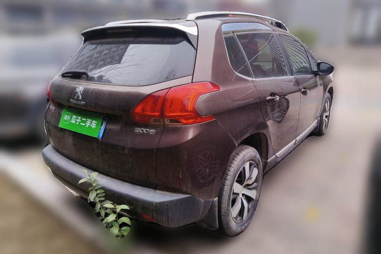 Used Peugeot 2008 2014 1.6L Automatic Navigation Edition Rear Right 45 Deg