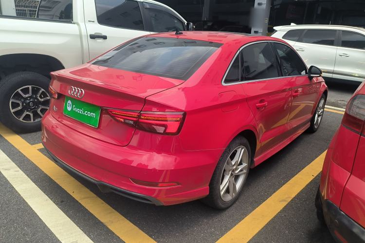 Used Audi A3 2020 Limousine 35 TFSI Fashion Edition China VI Emission Standard Rear Right 45 Deg