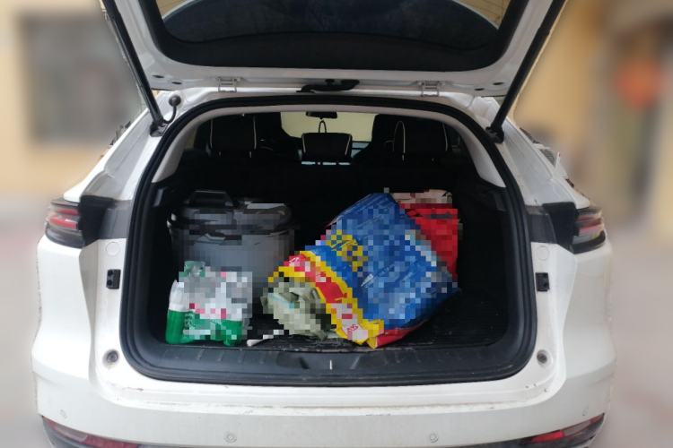 Used CHANGAN UNI-K iDD 2022 Blue Whale iDD 130km 1.5T Excellence Model Trunk