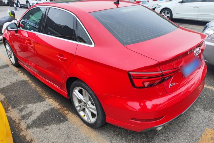 Used Audi A3 2019 Limousine 35 TFSI Fashion Edition China VI Emission Standard Rear Left 45 Deg