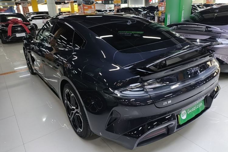 Used Xiaomi Auto SU7 2024 Four-Wheel Drive Ultra-Long Range Advanced Intelligent Driving Max Edition Rear Left 45 Deg