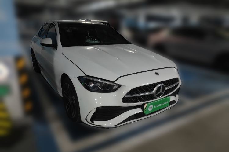 Used Mercedes-Benz C-Class New Energy 2023 C 350 eL Front Right 45 Deg