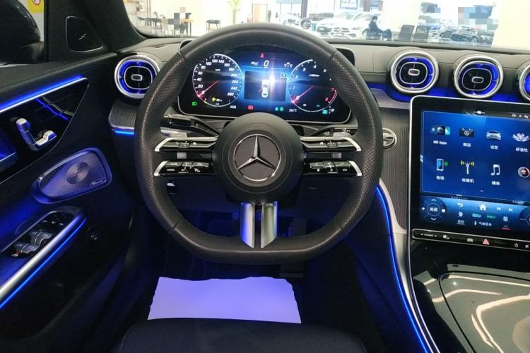 Used Mercedes-Benz C-Class 2024 C 260 L Brilliant Night Sports Edition Steering Wheel