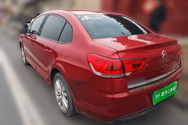 Used Citroen C-Quatre 2012 Sedan 1.6L Manual Prestige Model Rear Left 45 Deg