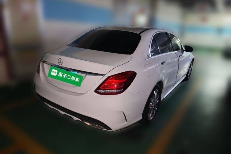 Used Mercedes-Benz C-Class 2017 C 180 L Sport Edition Rear Right 45 Deg