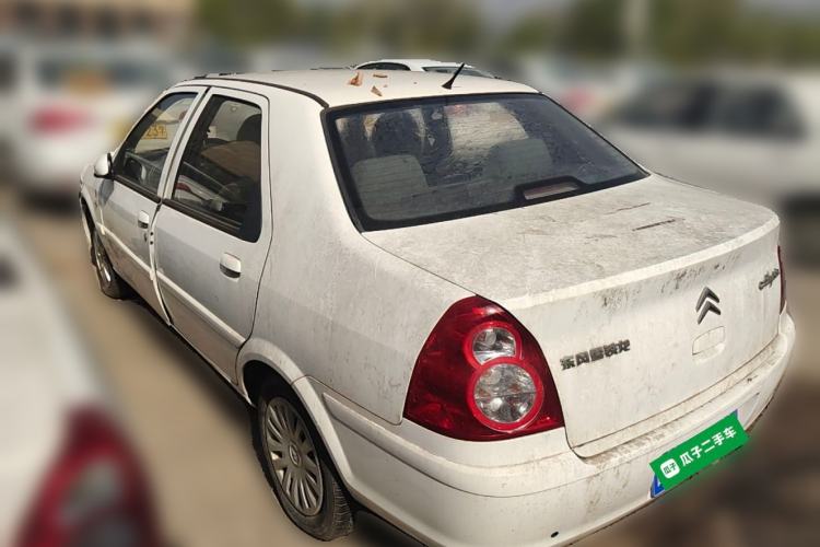 Used Citroen Elysee 2012 Sedan 1.6L Manual Tech Model Rear Left 45 Deg