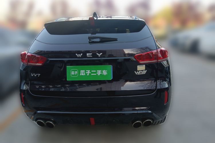 Used Wey VV7 2017 VV7c 2.0T Flagship Model Rear