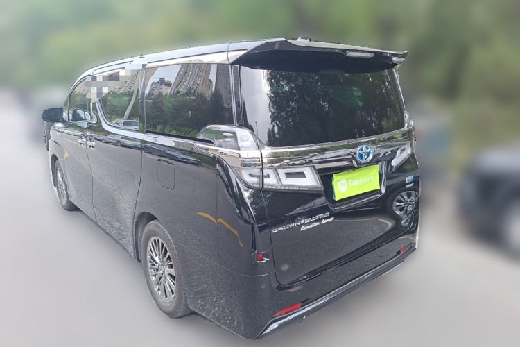 Used Toyota Vellfire 2021 Crown Dual-Engine 2.5L HV Prestige Edition Rear Left 45 Deg