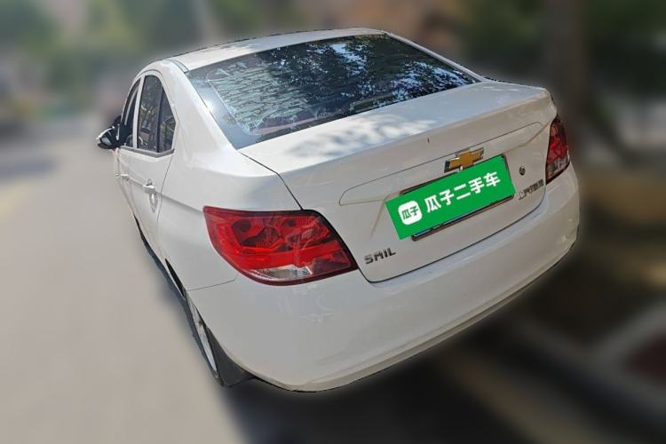 Used Chevrolet Sail 2016 Sail 3 1.3L Manual Comfort Sunroof Edition Rear Left 45 Deg