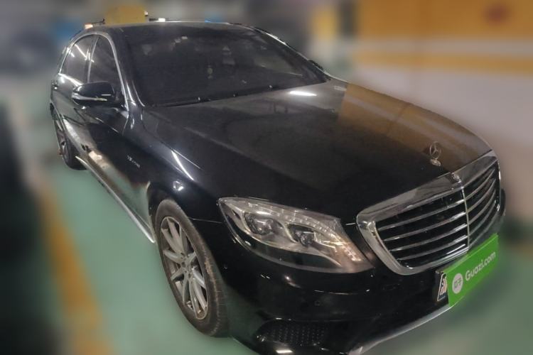 Used Mercedes-Benz S-Class AMG 2014 AMG S 63 L 4MATIC Front Right 45 Deg