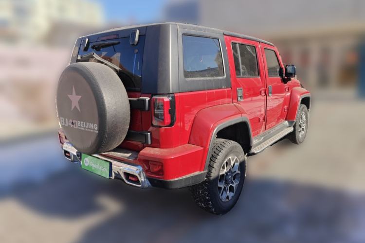 Used BAIC Off-Road BJ40 2018 PLUS 2.3T Automatic Four-Wheel Drive Flagship Version China V Emission Standard Rear Right 45 Deg