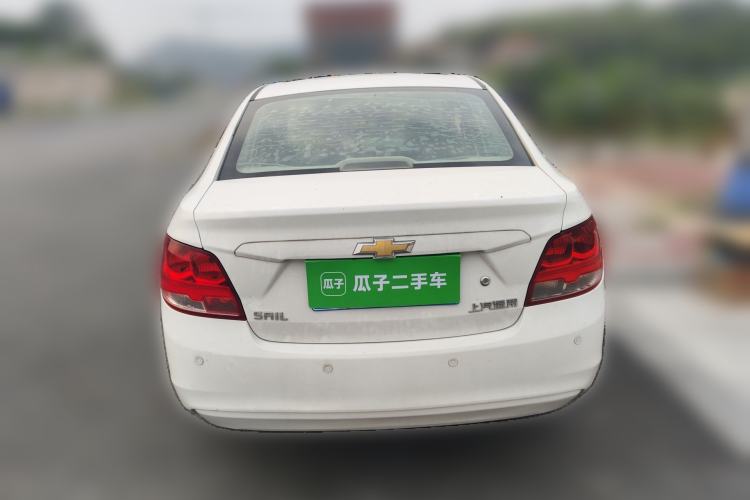 Used Chevrolet Sail 2015 Sail 3 1.3L AMT Ideal Edition Rear