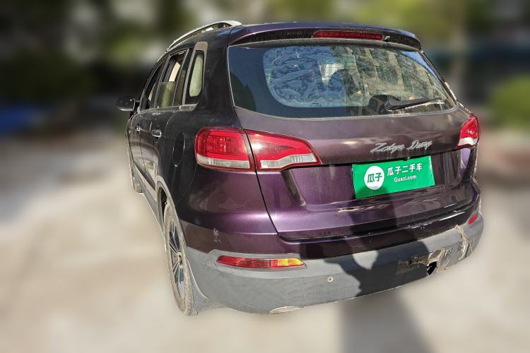 Used Zotye Domy X5 2017 Upgraded Model 1.5T CVT Governor Edition Rear Left 45 Deg