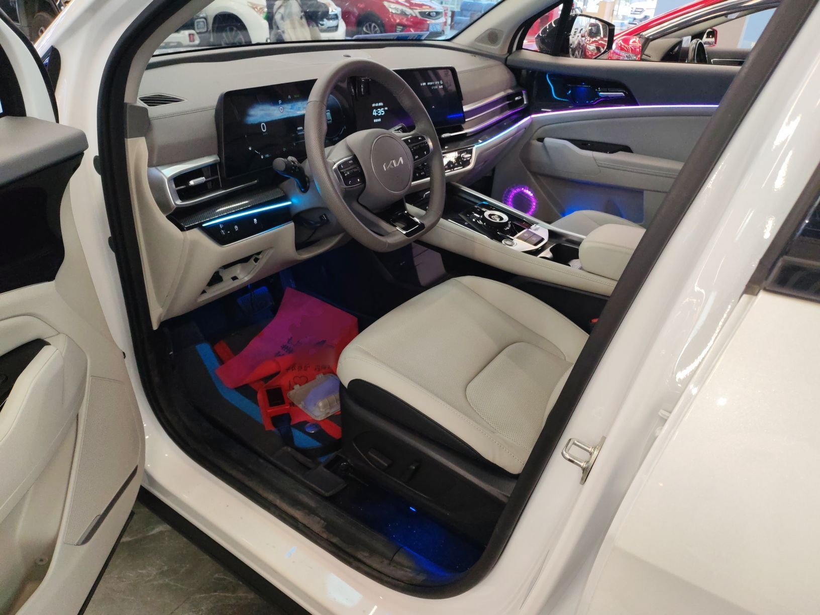 Avant de la voiture