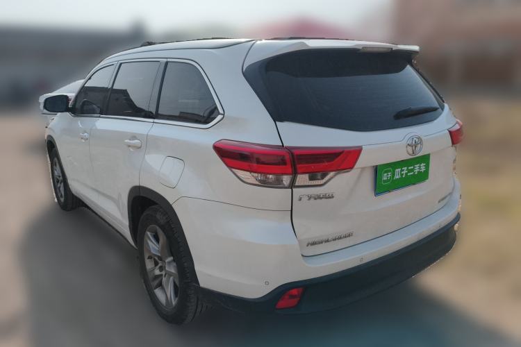 Used Toyota Highlander 2018 2.0T Four-Wheel Drive Luxury Version 7 Seats China VI Standard Rear Left 45 Deg