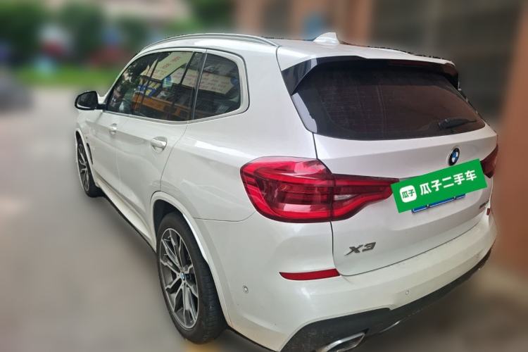 Used BMW X3 2021 xDrive28i M Sport Package Rear Left 45 Deg