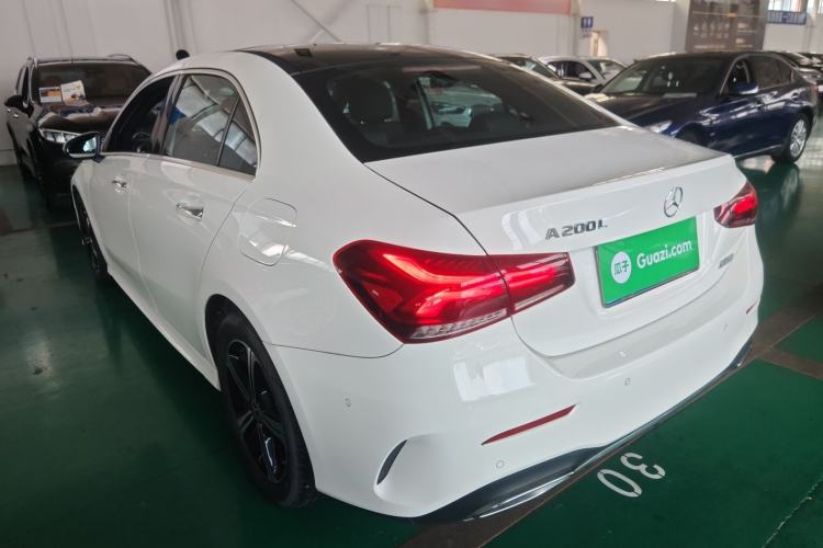 Used Mercedes-Benz A-Class 2022 Revised Version A 200 L Sport Sedan Fashionable Style Rear Left 45 Deg