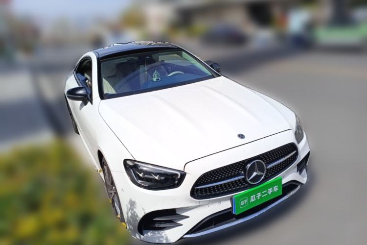 Used Mercedes-Benz E-Class 2023 E 260 4MATIC Coupe Front Right 45 Deg