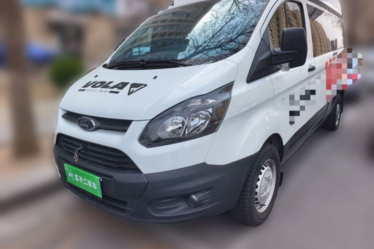 Used Ford Transit 2022 2.0T Gasoline Multi-Purpose Commercial Vehicle Mid-Drive Low-Roof Design with Dual Rear Doors Meeting China VI Emission Standards