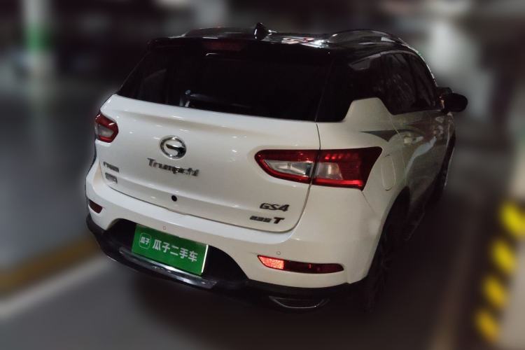 Used GAC Trumpchi GS4 2017 235T Automatic Two-Wheel Drive Luxury Smart Connectivity Version Rear Right 45 Deg